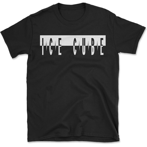Ice Cube Logotyp Hip Hop Rap Vintage Replica T-shirt Black XXL