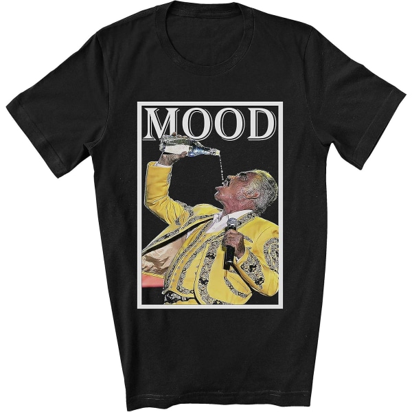 Guava Iguana Mood T-shirt för Chente Vicente Fernandez Fan Black L