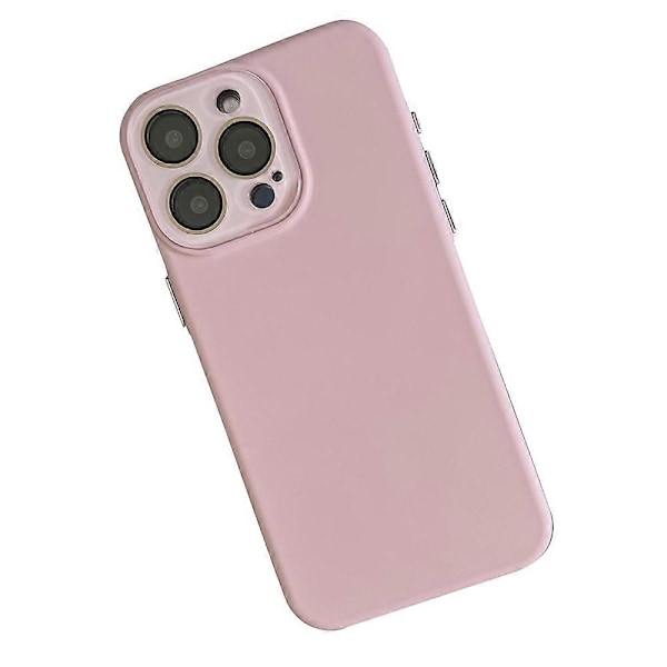 iPhone 15 Pro silikonikuori, ihoa myötäilevä, iskunkestävä takakuori lasikalvolla Multicolor Style E