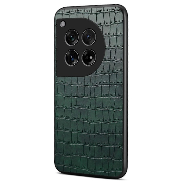 Naarmuuntumaton suojakotelo OnePlus Ace 3 5G/12R 5G -puhelimelle, krokotiilinnahkajäljitelmä, nahka+TPU+PC-puhelinkuori Multicolor Style C