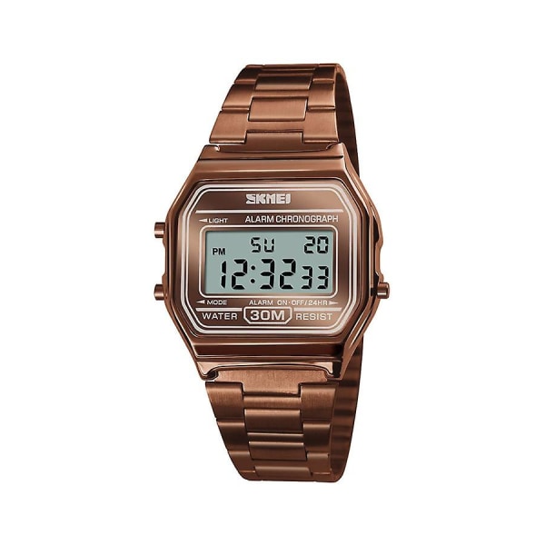 Digital watch i rostfritt stål Skmei 1123