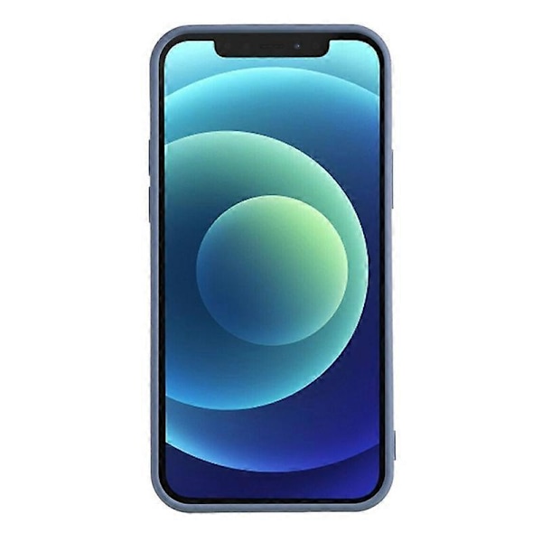 WANLONFENG RB1 -sarja iPhone 12 -puhelimelle, pehmeä TPU-puhelinkuori näytönsuojakalvolla ja kaulanauhalla