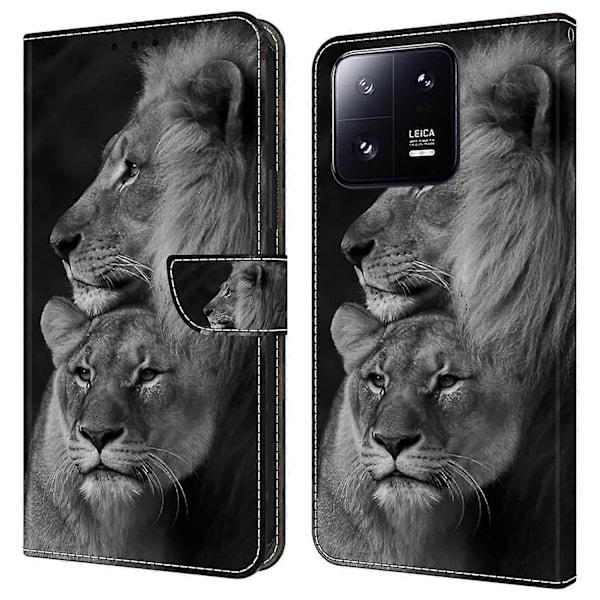 Plånboksfodral för Xiaomi 13 Pro 5G Fodral Mönstertryck Läder Flip Telefonskal Multicolor Style G