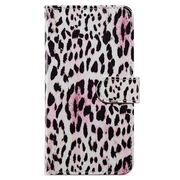 Til Oppo A38 4G Etui Mønsterprintet PU Læder Stand Wallet Telefon Cover Multicolor Style E