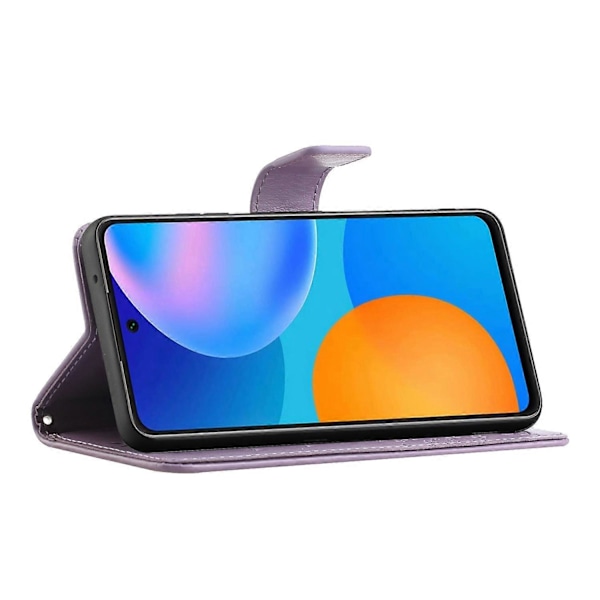 Ugglemönster Tryck Design Läderplånbok Telefonfodral för Samsung Galaxy A32 4G (EU Version) Multicolor Style H