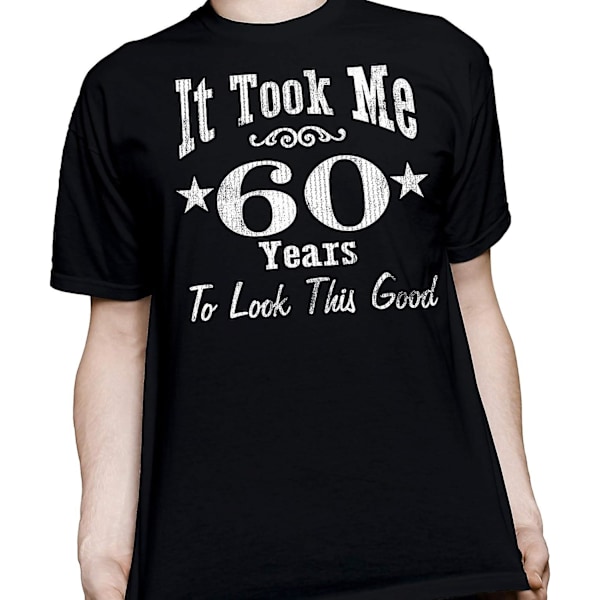 60 års fødselsdagstrøje til mænd - Det tog mig 60 år at se så godt ud! Navy M