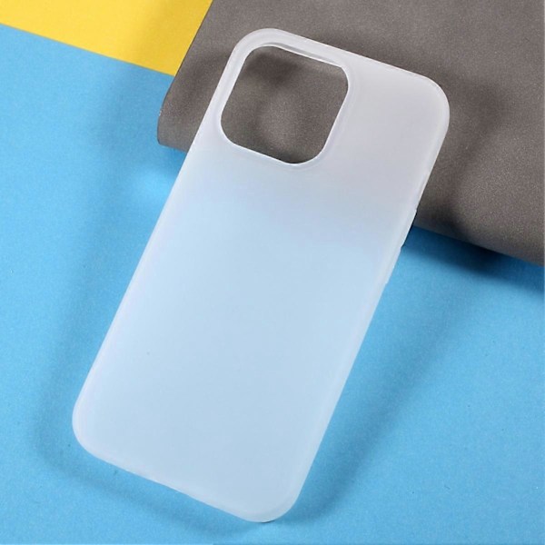För iPhone 13 Pro 6.1 tum Slim Surface Layer Slät Matt Mjuk Flexibel TPU Skal Multicolor Style G