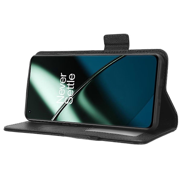 Anti-dropp Telefonskal för OnePlus 11 5G Plånboksställ PU Läder Skyddande Telefonfodral Multicolor Style A