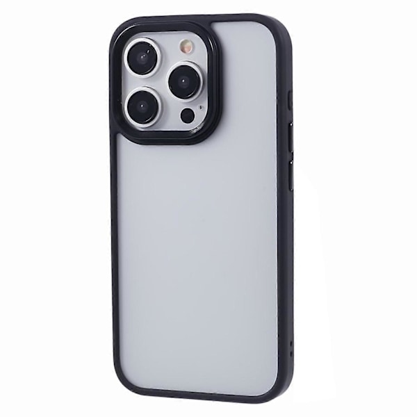 FULEXIN TPU+Akrylskal för iPhone 15 Pro, Falltåligt Telefonskal Hudvänligt Baksida Multicolor Style A