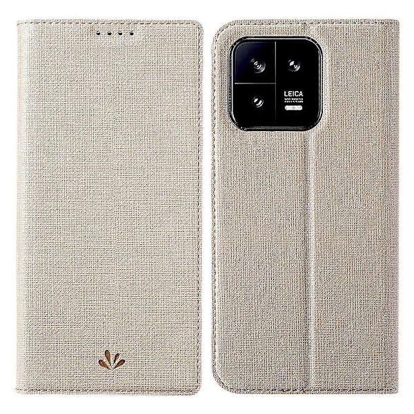 VILI DMX Series Telefon Læder Etui til Xiaomi 13 5G Kortholder Stand Mobiltelefon Cover Multicolor Style E