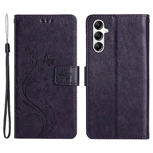 PU-lommebokdeksel med stropp til Samsung Galaxy A56 5G Multicolor Style D