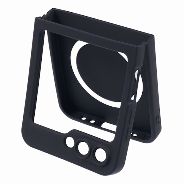 Skal för Samsung Galaxy Z Flip6 5G Kompatibelt med MagSafe Stöttåligt TPU-telefonskal- Multicolor Black