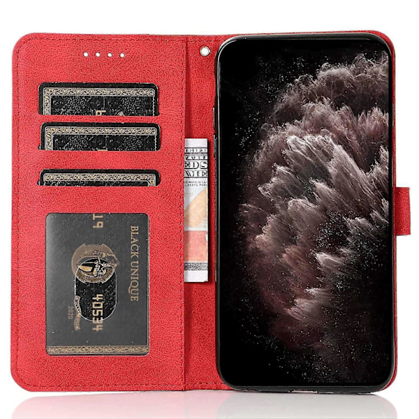 Fodral för Samsung Galaxy A36 5G Färgskarvning Plånboksställ Läder Telefonfodral med Handledsrem Multicolor Style C