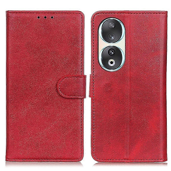 PU Læder Telefon Cover til Honor 90, Ko Læder Tekstur Pung Stativ Fuldstændig Omsluttet Cover Multicolor Style D