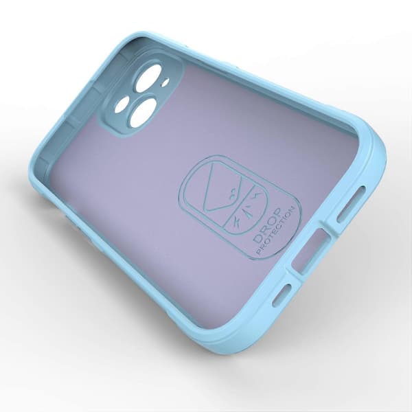 Mykt TPU-deksel til iPhone 15, robust deksel med anti-fall funksjon Multicolor Style B