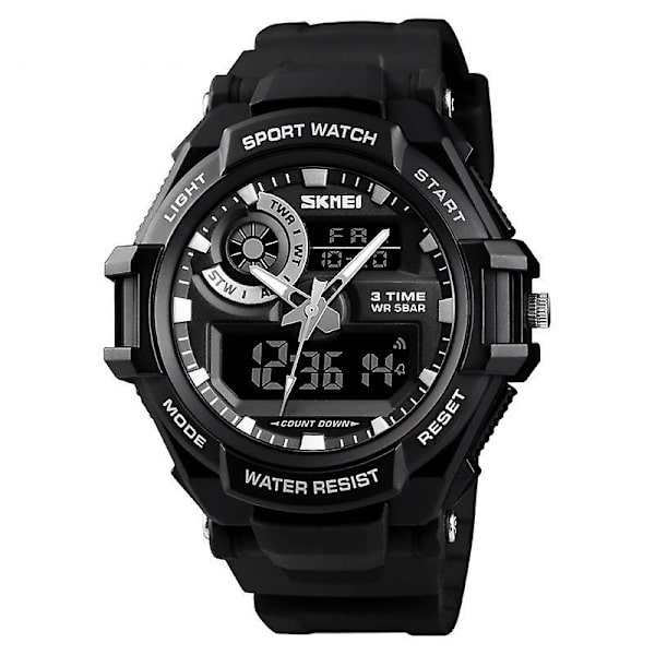 Skmei 1357 Herr multifunktionell watch Black