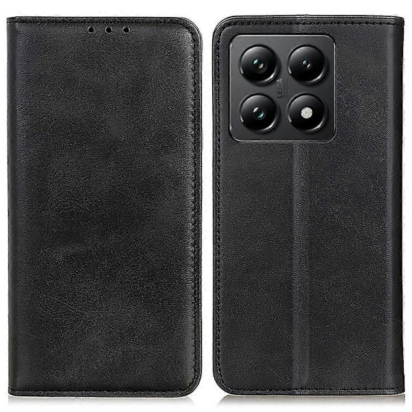 Til Xiaomi 14T Pro Etui Split Læder Flip Wallet Telefon Cover Multicolor Style A