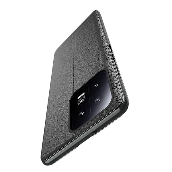 PU Läder Telefonställ Fodral för Xiaomi 13 5G, Visningsfönster Anti-dropp Telefonskydd Multicolor Style F