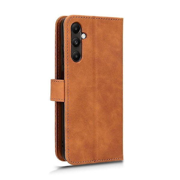 Samsung Galaxy A05s 4G -kotelo, pehmeä PU-nahkainen lompakkokotelo jalustalla Multicolor Style E