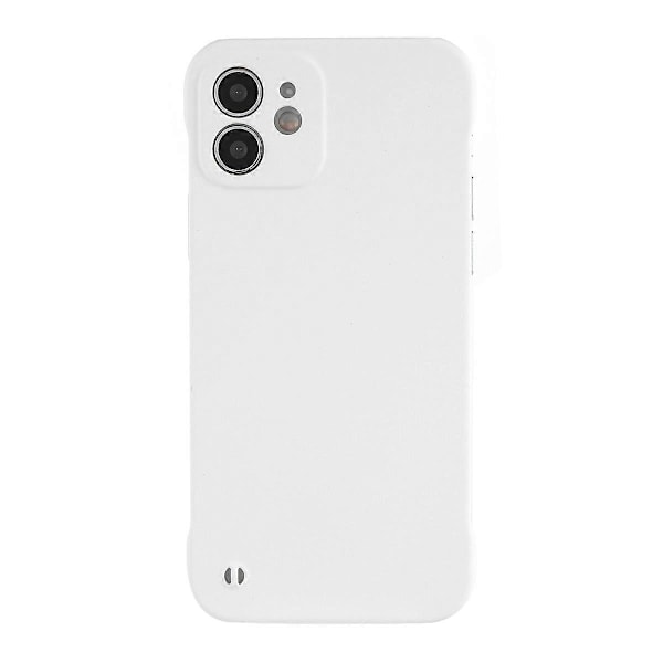 Til iPhone 12 mini 5,4 tommer Ramløs Halv Cover Beskyttende Hud-berørings Hard PC Mobiltelefon Cover Multicolor Style C