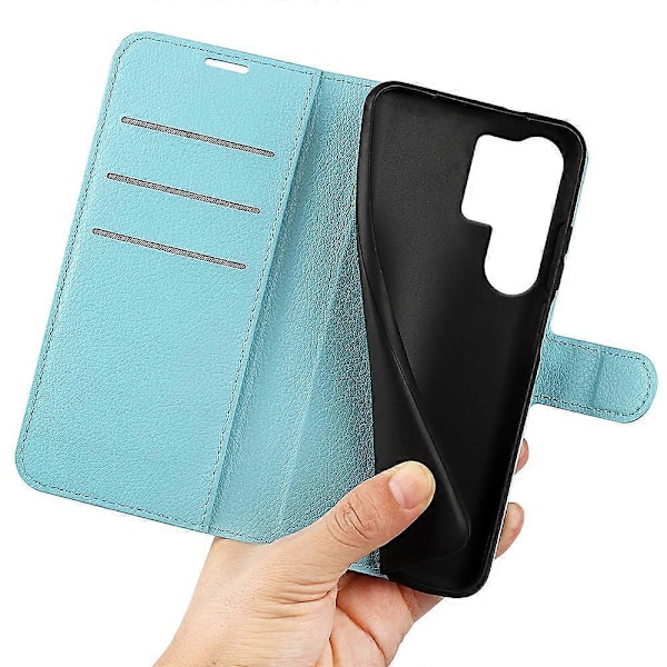 Til Samsung Galaxy S25 Ultra Case Litchi Tekstur Stødsikker Læder Wallet Telefon Cover Multicolor Style E