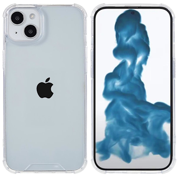 Transparent skal för Iphone 15 Plus Akryl+tpu phone case Dropsäkert cover