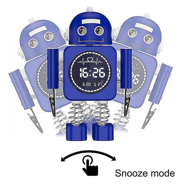 Digitalt larm C Temperaturdisplay Desktop Cs Med Snooze Bed For Ld Gi