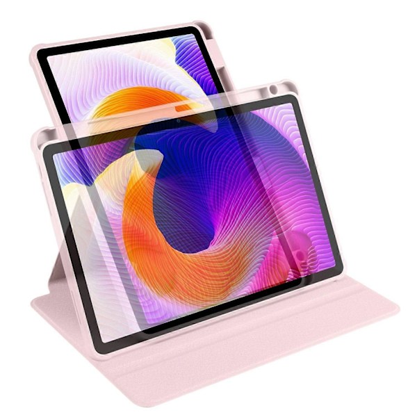 Læder Tablet Cover med Roterende Stand og Auto Sleep/Wake til Xiaomi Redmi Pad SE Multicolor Style D