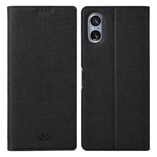 VILI DMX -sarja Sony Xperia 5 V -puhelinkuorelle PU-nahkainen jalustalla ja korttipaikalla Multicolor Style A