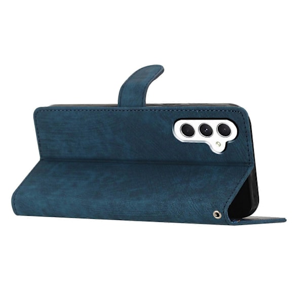 Til Samsung Galaxy A05s 4G Etui Hud-berøringsfølelse PU Læder Telefon Cover Multicolor Style D