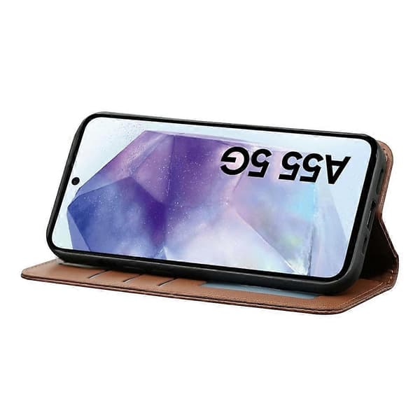 Til Galaxy A55 5G Telefon Cover Multicolor Brown