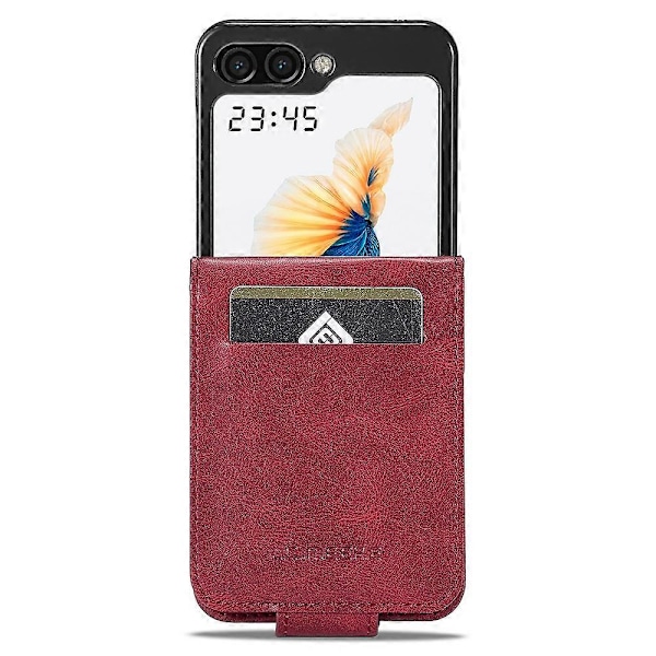 LC.IMEEKE PU læder telefoncover med RFID-blokering og kortslot til Samsung Galaxy Z Flip5 5G Multicolor Style C