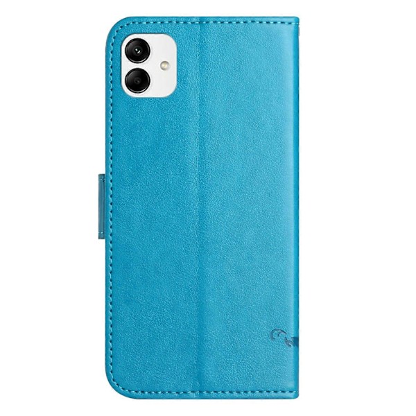 Til Samsung Galaxy A05 4G Etui Præget PU Læder Wallet Foldbart Stativ Telefon Cover Multicolor Style A