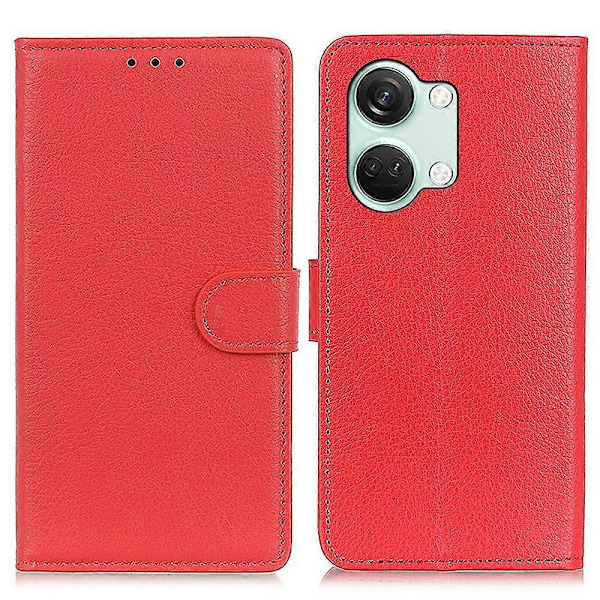 Til OnePlus Nord 3 5G/Ace 2V Wallet Stand Cover PU Læder Stødsikkert Telefoncover Multicolor Style B