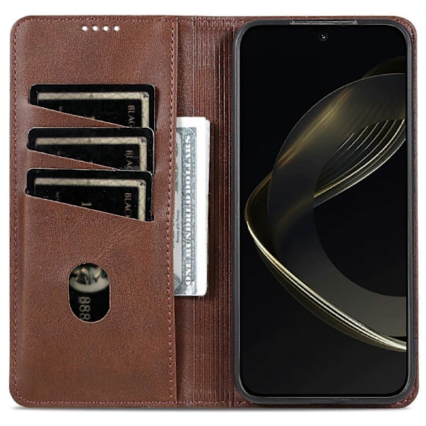 AZNS Samsung Galaxy A26 5G -kotelo, lehmännahkakuvioinen PU-nahkainen lompakkopuhelinkotelo - vihreä Multicolor Coffee