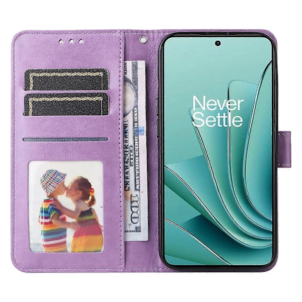 OnePlus Nord 3 5G/Ace 2V Auringonkukka Kuvioitu PU Nahkakansi Lompakko Jalustalla Puhelinkotelo Multicolor Style A