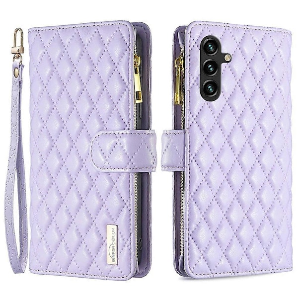 Til Samsung Galaxy A15 4G Etui Pung Læder Telefon Cover Multicolor Style B