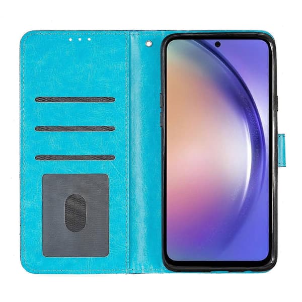 Glittery Flip Wallet Læder Cover til Motorola Moto E20/E30/E40 Multicolor Style A