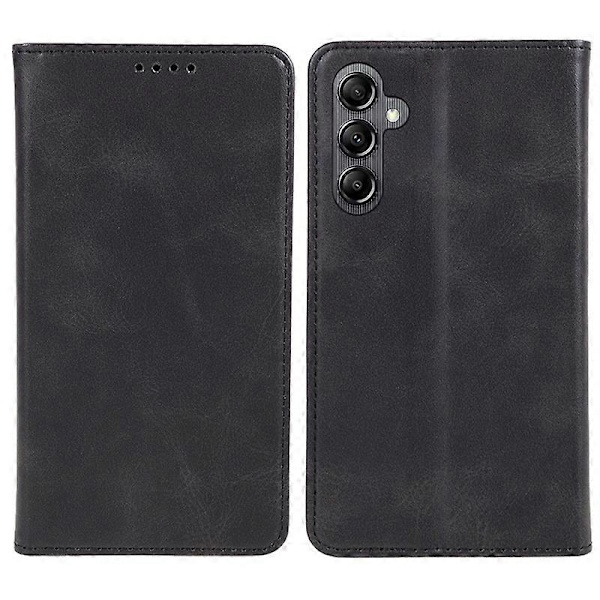 Til Samsung Galaxy A15 5G Etui Kalvetekstur Stand Wallet PU Læder Telefon Cover Multicolor Style B