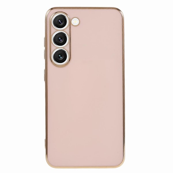 Stødsikkert TPU Telefoncover til Samsung Galaxy S22 5G Elektroplettering 6D Glansfuldt Telefoncover Multicolor Style F