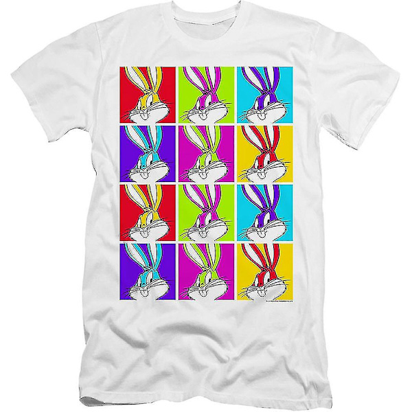 Bugs Bunny Pop Art Looney Tunes T-shirt Tøj M