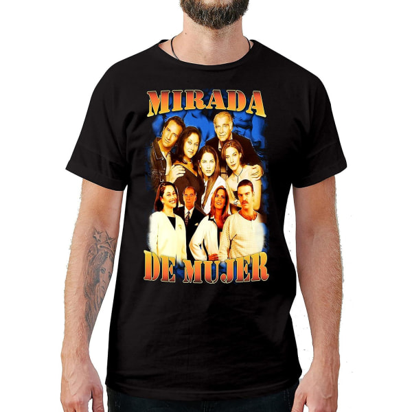 Latin Novelas Vintage Style Mirada De Mujer T-shirts M