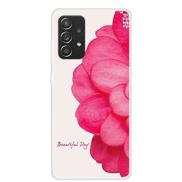 Mönstertryckt Flexibelt TPU-telefonskal för Samsung Galaxy A52 4G/5G/A52s 5G Multicolor Style H