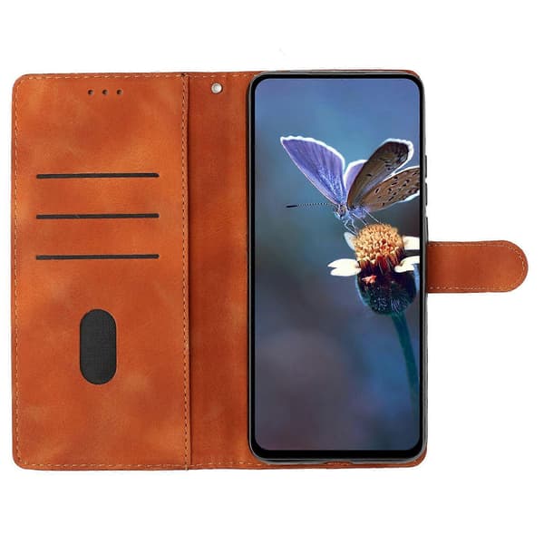 Blommig skyddsplånbok i läder med ställ för iPhone 13 Pro Max 6,7 tum Multicolor Style E