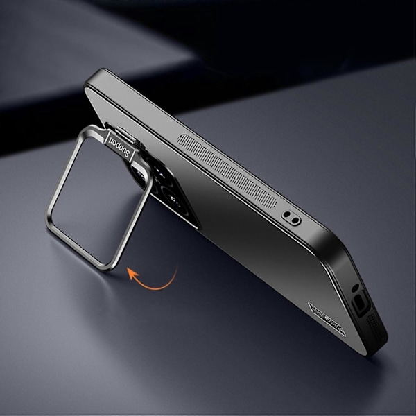 Xiaomi 13 Pro 5G -puhelimen takakansi linssin jalustalla, TPU+PC, naarmuuntumaton Multicolor Silver