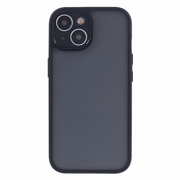 Mat iPhone 15 Cover 2-i-1 TPU+PC Telefon Shell