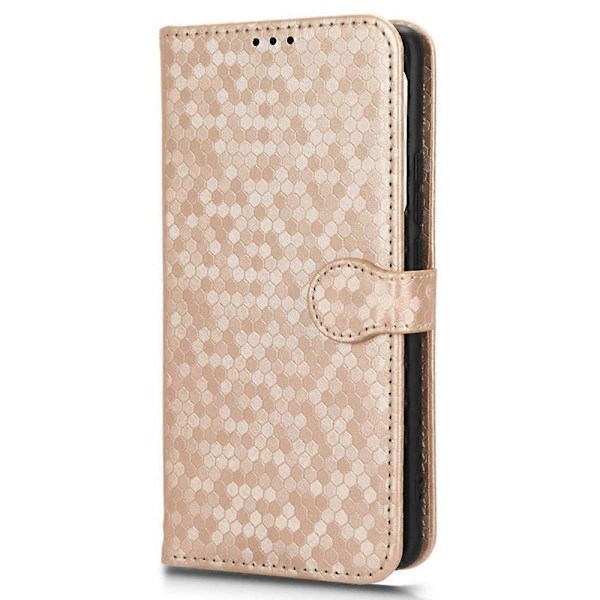 Til Motorola Moto G84 5G Etui PU Læder Præget Mobiltelefon Stativ Cover Multicolor Style C
