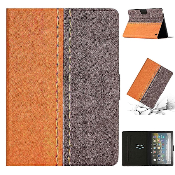 Fire Max 11 -älytabletin kotelo PU-nahkainen jalustakansi korttipaikalla Multicolor Style K