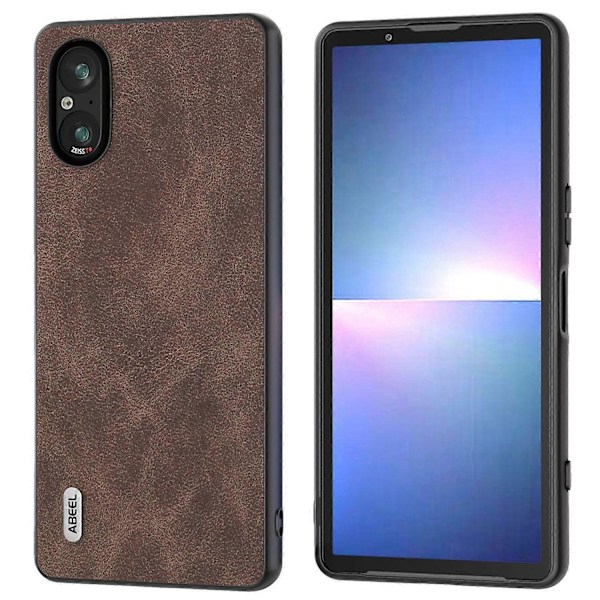 Sony Xperia 5 V Kotelo PU-nahkapäällysteinen PC+TPU Naarmuuntumaton Puhelinkuori Multicolor Style C