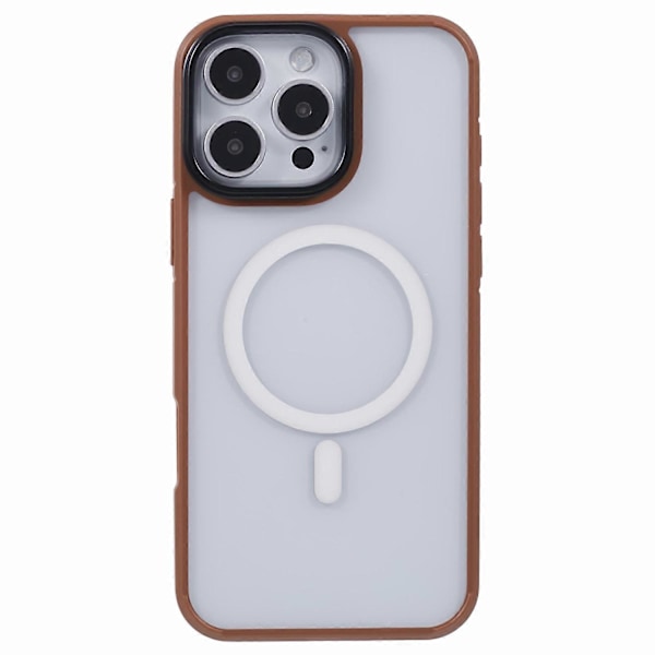 X-LEVEL Crystal Clear -sarja iPhone 16 Pro Max -kotelolle TPU+PC-puhelinkuori, yhteensopiva MagSafe-laitteen kanssa